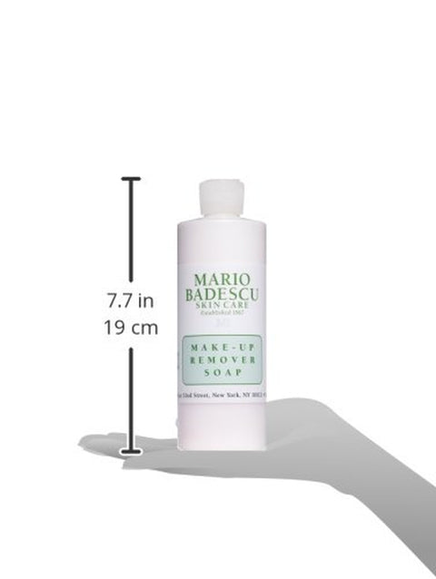 Mario Badescu Makeup Remover Soap for Combination, Dry and Sensitive Skin | Oil Free Cleanser That Hydrates Skin |Formulated with Glycerin