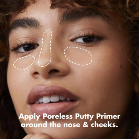 Poreless Putty Primer, Silky, Skin-Perfecting, Lightweight, Long Lasting, Smooths, Hydrates, Minimizes Pores, Flawless Base & Finish, All-Day Wear, Ideal for All Skin Types, 0.74 Fl Oz