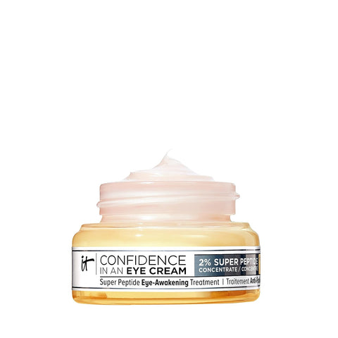 IT Cosmetics Confidence in an Eye Cream, anti Aging Eye Cream for Dark Circles, Crow'S Feet, Lack of Firmness & Dryness, 48HR Hydration with 2% Super Peptide Concentrate, for Day + Night