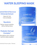 LANEIGE Water Sleeping Mask: Korean Overnight Mask, Squalane, Probiotic-Derived Complex, Hydrate, Barrier-Boosting, Visibly Smooth and Brighten