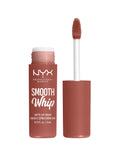 NYX PROFESSIONAL MAKEUP Smooth Whip Matte Lip Cream, Long Lasting, Moisturizing, Vegan Liquid Lipstick - Chocolate Mousse (Deep Red Brown)