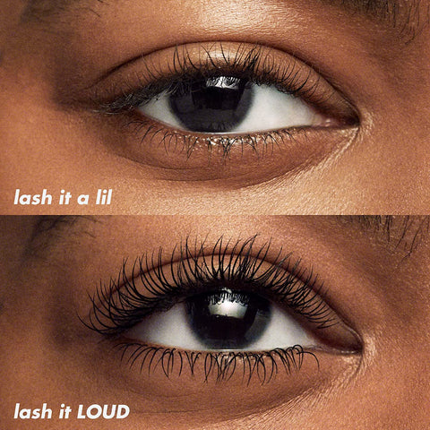 Lash It Loud Waterproof Mascara, Volumizing Formula for Mega Lashes, Creates Fuller & Bolder Eyelashes, Vegan & Cruelty-Free, Black