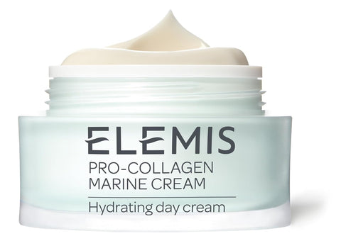 ELEMIS Pro-Collagen Marine Cream Lightweight Anti-Wrinkle Daily Face Moisturizer Firms, Smoothes & Hydrates with Powerful Marine + Plant Actives