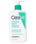 Cerave Foaming Facial Cleanser | Daily Face Wash for Oily Skin with Hyaluronic Acid, Ceramides, and Niacinamide| Fragrance Free | 16 Fluid Ounce