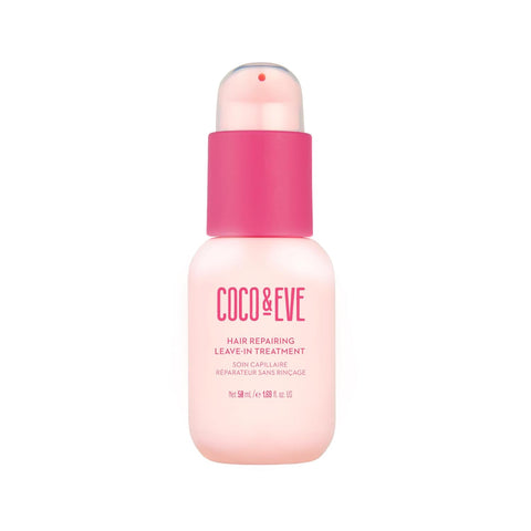 Coco & Eve Hair Repairing Leave-In Treatment for Damaged, Color Treated, Brittle Hair. with Hyaluronic Acid, Ceramide. Strengthens, Deeply Repairs Breakage, Split Ends. for All Hair Types (1.69 Fl Oz)