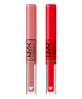 NYX PROFESSIONAL MAKEUP Shine Loud, Long-Lasting Liquid Lipstick with Clear Lip Gloss - Make It Work (Cool-Toned Plum)