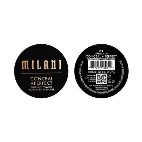 Milani Conceal + Perfect Blur Out Matte Setting Powder for All Skin Tones