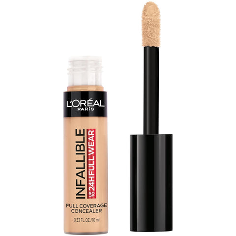 Makeup Infallible Full Wear Waterproof Matte Concealer, Full Coverage, Porcelain, 0.33 Fl. Oz.