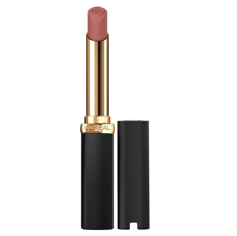 Colour Riche Intense Volume Matte Lipstick, Lip Color Infused with Hyaluronic Acid for up to 16Hr All Day Comfort, Le Mauve Indomptable, 0.06 Oz