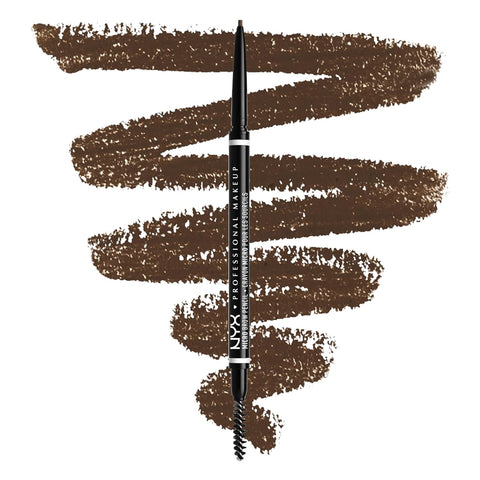 NYX PROFESSIONAL MAKEUP Micro Brow Pencil, Precise Eyebrow Pencil - Ash Brown