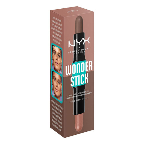 NYX PROFESSIONAL MAKEUP Wonder Stick, Face Shaping & Contouring Stick - Light Medium