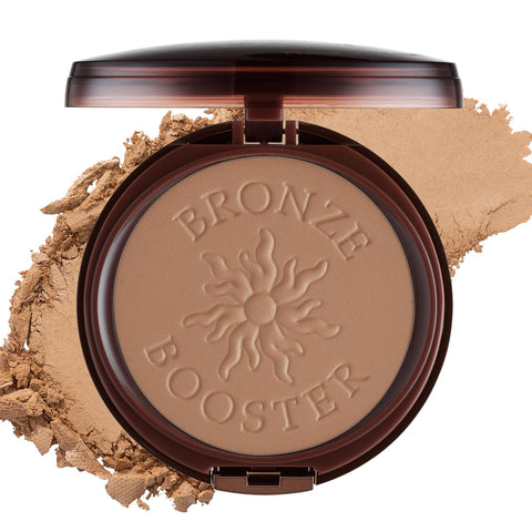 Physicians Formula Bronze Booster Pressed Contour Bronzer - Glow Activator Vitamin Infused Technology with a Natural Finish, Buildable Coverage, Cruelty-Free & Hypoallergenic - Medium-To-Dark