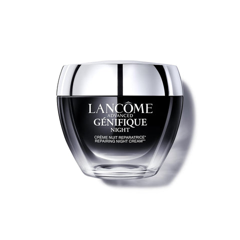 Lancôme Advanced Génifique Night Cream - Repairs Skin Barrier Overnight - with Bifidus Prebiotic, Hyaluronic Acid & Triple Ceramide Complex - 1.7 Fl Oz