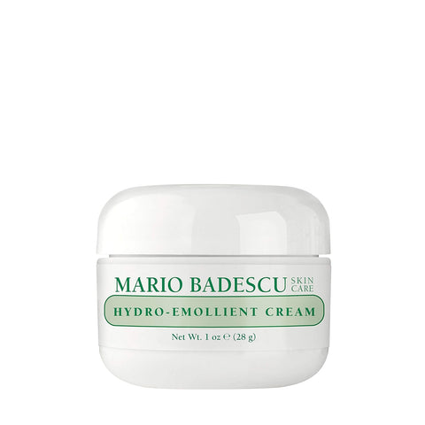 Mario Badescu Hydro Emollient Face Cream with Collagen, Vitamin a & E and Peanut Oil, Protect against Moisture Loss, Travel Face Moisturizer for Dry Skin, 1 Oz