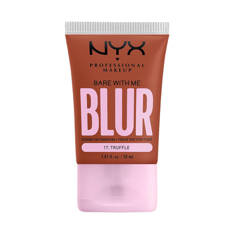 NYX PROFESSIONAL MAKEUP Bare with Me Blur Skin Tint Foundation Make up with Matcha, Glycerin & Niacinamide - Light Neutral