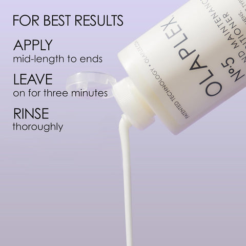 Olaplex No. 5 Bond Maintenance Conditioner, Repairs, Strengthens, & Nourishes All Hair Types, Leaving Hair Feeling Soft & Adds Shine, 8.5 Fl Oz