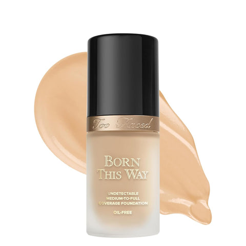 Too Faced Born This Way Natural Finish Longwear Liquid Foundation, 1.01 Fl. Oz.