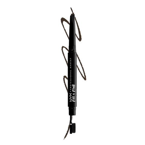 NYX PROFESSIONAL MAKEUP Fill & Fluff Eyebrow Pomade Pencil, Taupe