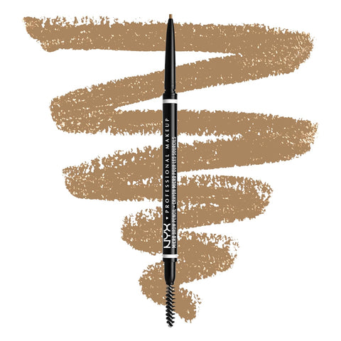 NYX PROFESSIONAL MAKEUP Micro Brow Pencil, Precise Eyebrow Pencil - Ash Brown