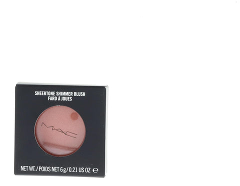 MAC Sheertone Shimmer Powder Blush Peachykeen for Women, 0.21 Ounce