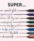 IT Cosmetics Superhero No-Tug Gel Eyeliner - Waterproof, Blendable Formula - All Day Wear - Sharpenable Eye Pencil - 0.042 Oz