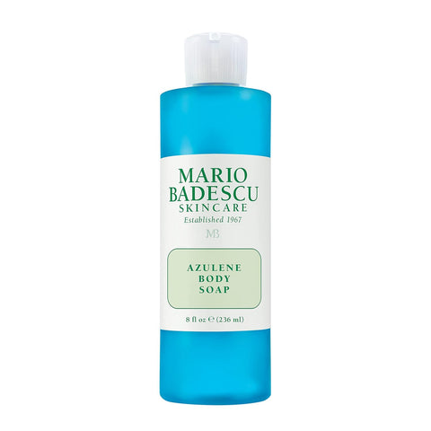 Mario Badescu Azulene Body Soap, Gentle Bath Wash to Soften, Nourish & Cleanse, Comforting Chamomile-Infused Formula for Dry or Sensitive Skin