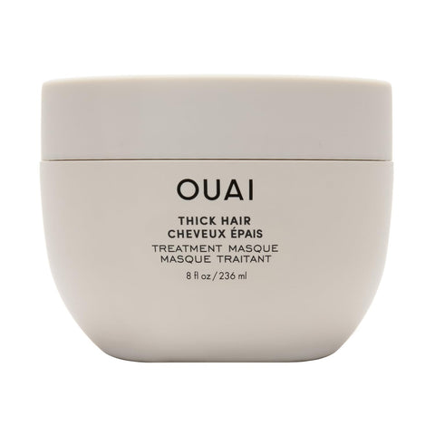 OUAI Fine to Medium Hair Treatment Masque - Hair Mask for Hair Repair, Hydration and Shine - with Shea Butter, Keratin and Panthenol - Paraben, Phthalate and Sulfate Free Hair Care (8 Fl Oz)