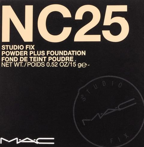 MAC Studio Fix Powder plus Foundation for Women, NC25, 0.52 Ounce