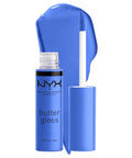 NYX PROFESSIONAL MAKEUP Butter Gloss, Non-Sticky Lip Gloss - Madeleine (Mid-Tone Nude)