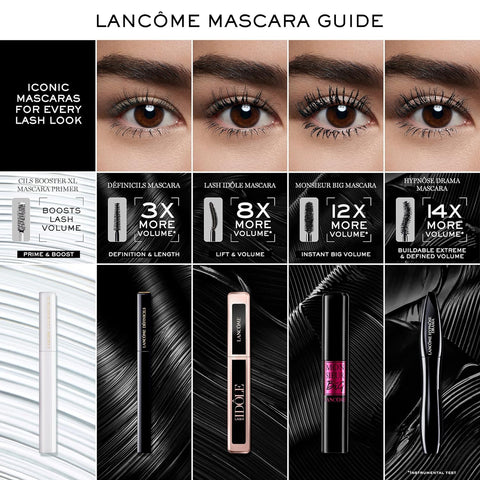 Lancôme Lash Idôle Lash-Lifting & Volumizing Mascara - Black Mascara for Instant Volume, Length & Lift - Smudge Proof & up to 24H Wear - Black