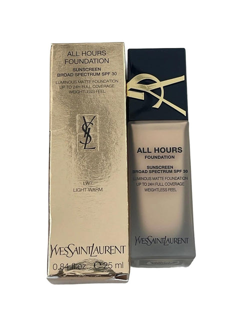 YSL All Hours Luminous Matte Foundation LN4 Cream