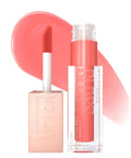 Maybelline Lifter Gloss, Hydrating Lip Gloss with Hyaluronic Acid, Ice, Pink Neutral, 0.18 Ounce