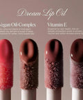 Summer Fridays Dream Lip Oil for Moisturizing Sheer Coverage, High-Shine Tint, and Deep Hydration - Soft Mauve (0.15 Oz)