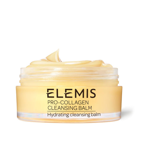 ELEMIS Pro-Collagen Cleansing Balm – 3-In-1 Facial Cleanser for All Skin Types, Daily Skincare to Soften, Deep Cleanse & Hydrate, Makeup Remover & Oil Cleanser for Face