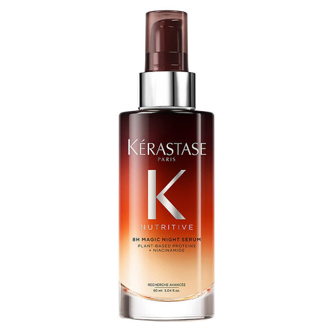 KERASTASE Nutritive 8H Magic Night Hair Serum | Overnight Hydrating Treatment for Dry Hair | Intensely Nourishes, Detangles & Prevents Frizz | for All Hair Types | 3.04 Fl Oz