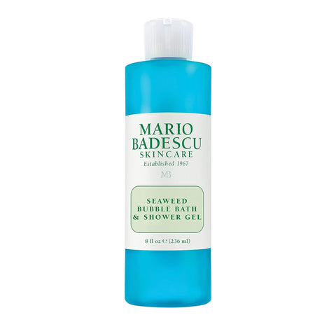 Mario Badescu Seaweed Bubble Bath & Shower Gel - 2-In-1 Daily Moisturizing Body Wash for Men and Women - Body Care Enriched with Marine-Like Fragrance - Revitalizes Skin from Head to Toe