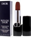 Christian Dior Rouge Dior Couture Velvet Lipstick - 200 Nude Touch for Women - 0.12 Oz Lipstick (Refillable)