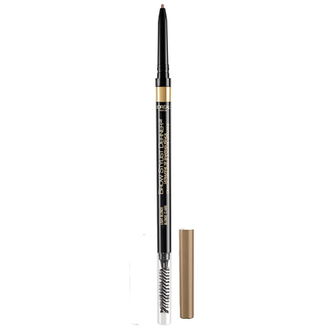 Makeup Brow Stylist Definer Waterproof Eyebrow Pencil, Ultra-Fine Mechanical Pencil, Draws Tiny Brow Hairs and Fills in Sparse Areas and Gaps, Dark Brunette, 0.003 Ounce (Pack of 1)