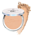 IT Cosmetics CC+ Airbrush Perfecting Powder Foundation - Buildable Full Coverage of Pores & Dark Spots - Hydrating Face Makeup with Hydrolyzed Collagen & Niacinamide - 0.33 Oz