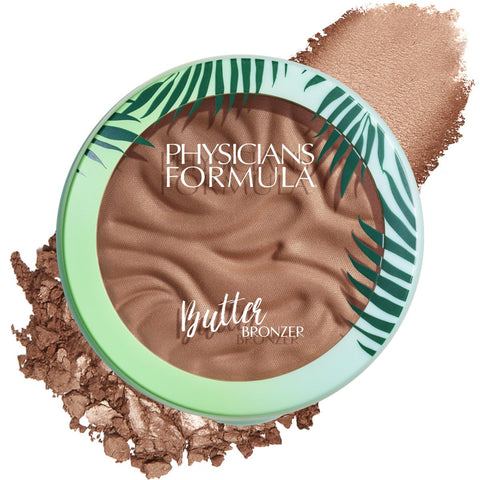 Physicians Formula Murumuru Butter Bronzer, Moisturizing, Nourishing Murumuru Butter for Silky Glow, Dermatologist Tested, Hypoallergenic, Vegan & Cruelty-Free - Light Bronzer