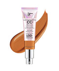 IT Cosmetics Your Skin but Better CC+ Cream Illumination - Color Correcting Cream, Full-Coverage Foundation, Hydrating Serum & SPF 50+ Sunscreen Radiant Finish 1.08 Fl Oz