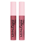 NYX PROFESSIONAL MAKEUP Lip Lingerie XXL Matte Liquid Lipstick - Strip'D down (Coral Beige)