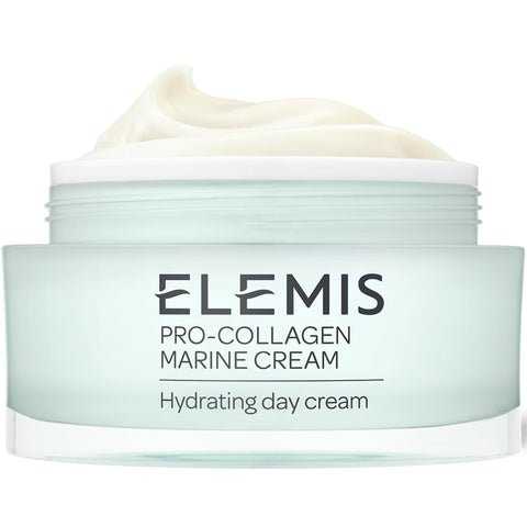 ELEMIS Pro-Collagen Marine Cream Lightweight Anti-Wrinkle Daily Face Moisturizer Firms, Smoothes & Hydrates with Powerful Marine + Plant Actives