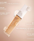 Lancôme Teint Idole Ultra Wear Care & Glow Serum Concealer - Medium Buildable Coverage & Natural Glow Finish - up to 24H Hydration