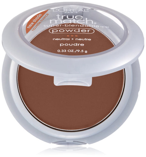 True Match Super Blendable Oil Free Foundation Powder, W2 Light, 0.33 Oz, Packaging May Vary