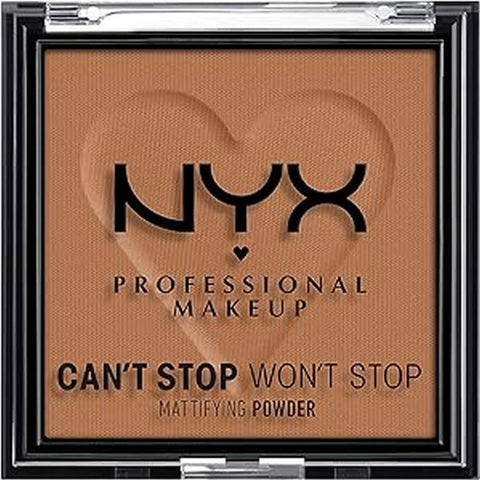 NYX PROFESSIONAL MAKEUP Can'T Stop Won'T Stop Mattifying Pressed Powder - Light