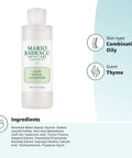 Mario Badescu Acne Facial Cleanser for Combination & Oily Skin, Oil-Free Face Wash with Salicylic Acid & Aloe Vera, Deep Pore Clean, 6 Fl Oz (Pack of 1)