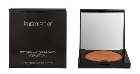 Laura Mercier Face Care 0.26 Oz Matte Radiance Baked Powder - Bronze 04 for Women