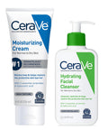 Cerave Moisturizing Cream | Body and Face Moisturizer for Dry Skin | Body Cream with Hyaluronic Acid and Ceramides | Daily Moisturizer | Oil-Free | Fragrance Free | Non-Comedogenic | 19 Ounce