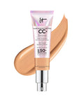 IT Cosmetics Your Skin but Better CC+ Cream Illumination - Color Correcting Cream, Full-Coverage Foundation, Hydrating Serum & SPF 50+ Sunscreen Radiant Finish 1.08 Fl Oz